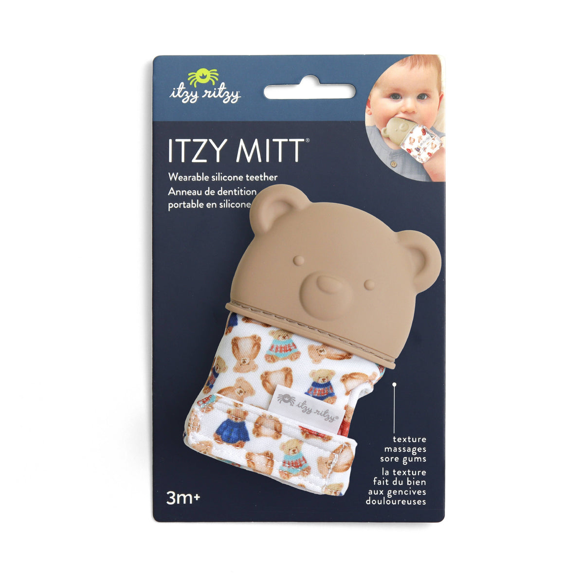 Vintage bear Itzy Mitt®