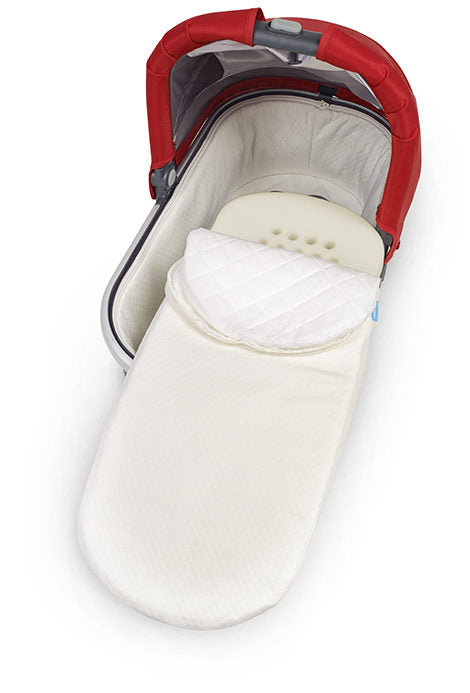 Mattress Cover for UppaBaby Bassinet - White