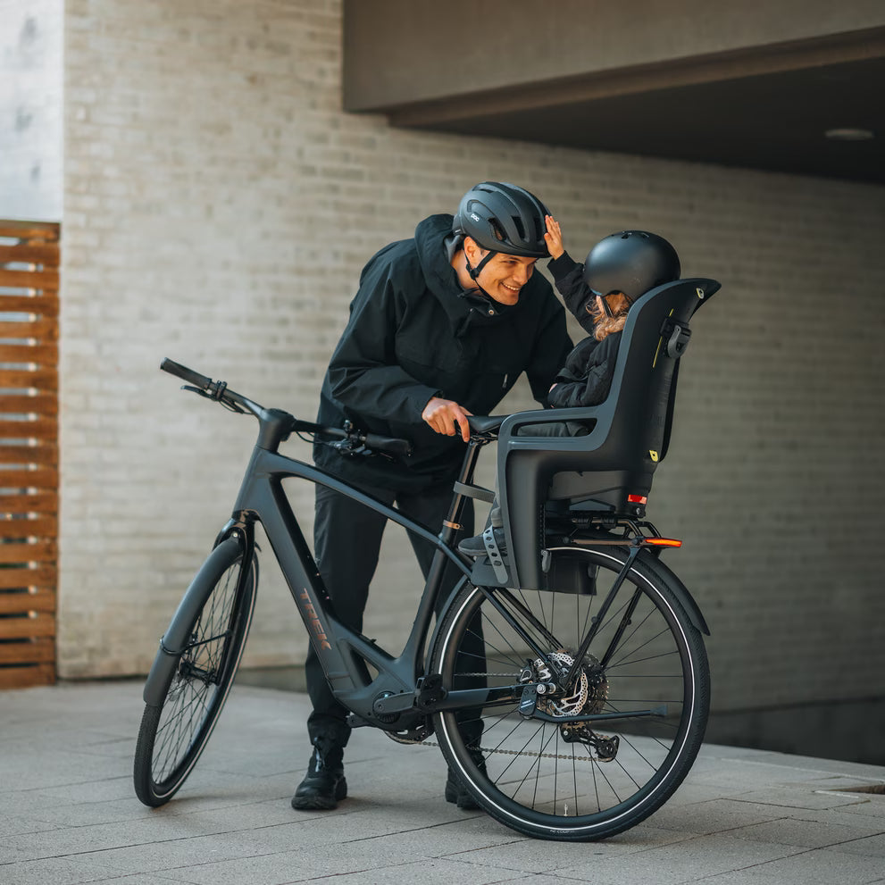 RideAlong 2 Rack Mounted Tiltable Bike Seat