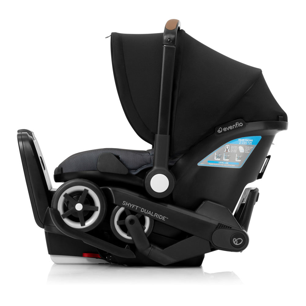 Shyft DualRide w/ Carryall Storage Infant Car Seat + Stroller