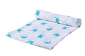 Newcastle Classics Space Robot Swaddle Blanket