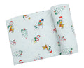 Angel Dear Snowfolk Swaddle Blanket