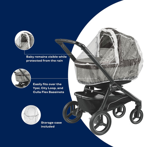 Bassinet Rain Cover for YPSI / Veloce / Vivace