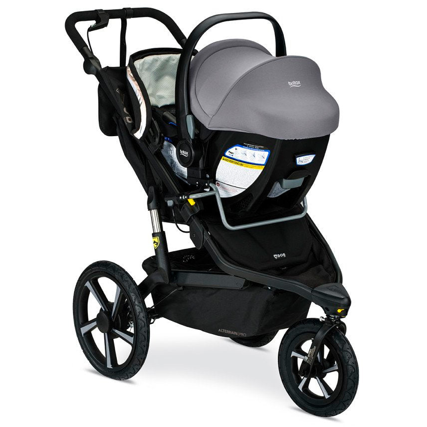 Single Jogging Stroller Adapter for Select Britax Infant Car Seats with ClickTight