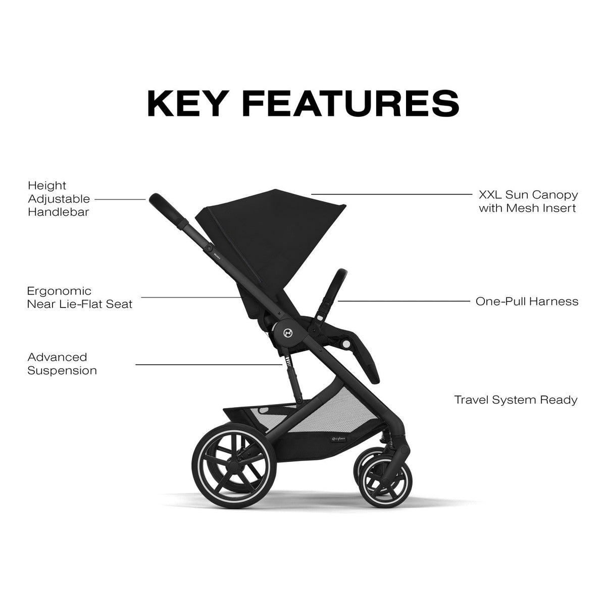 Balios S Lux Stroller + Cloud G Pro Travel System
