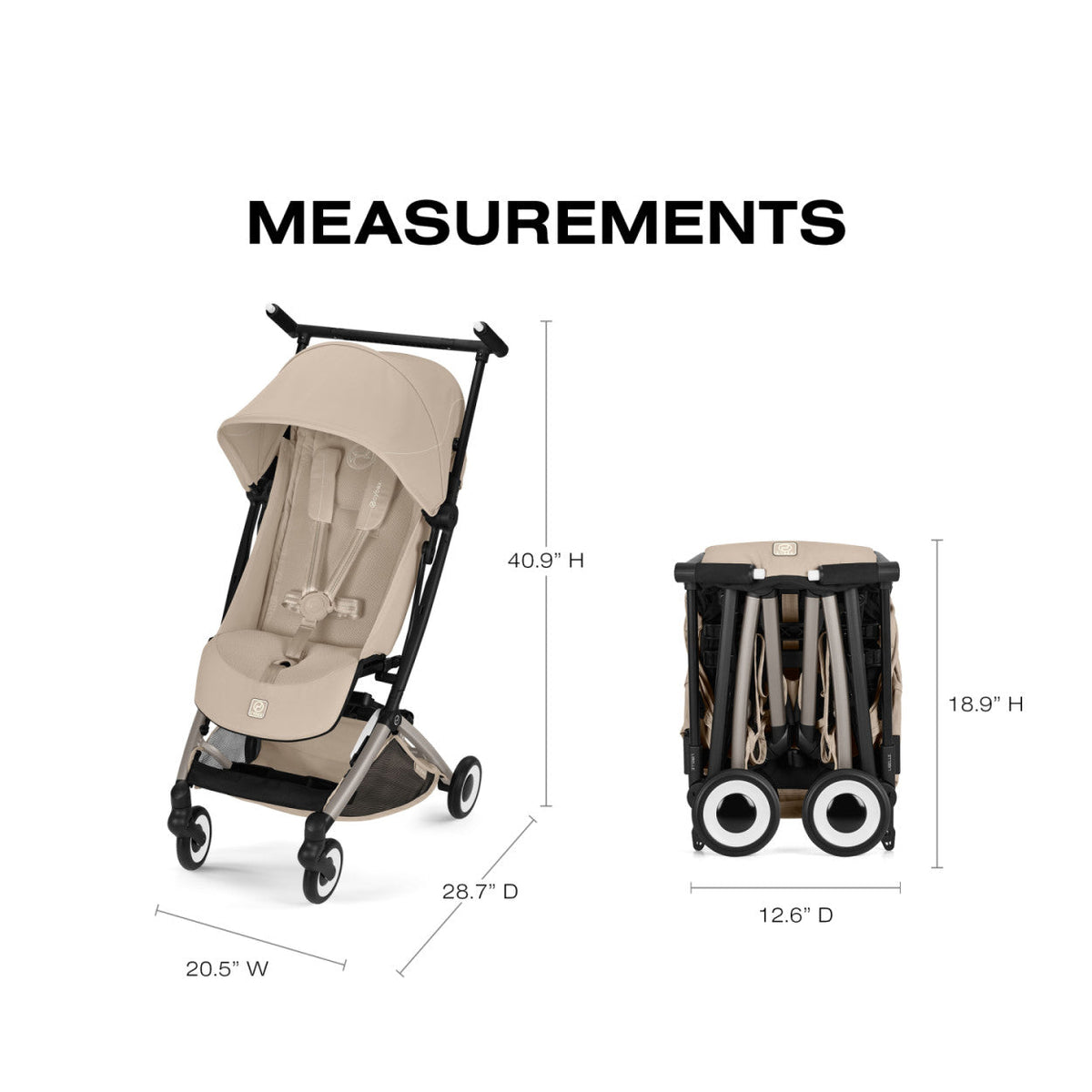 LIBELLE Ultra Lightweight Travel Stroller