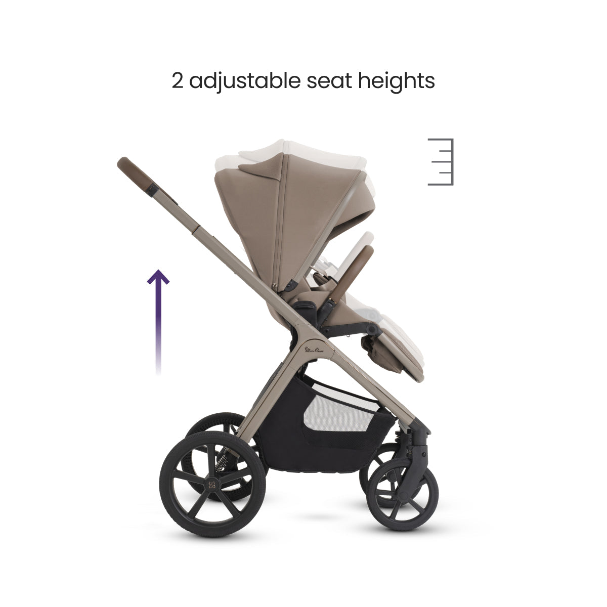 Cove 2 Full-Size All-Terrain Stroller + Folding Bassinet Bundle