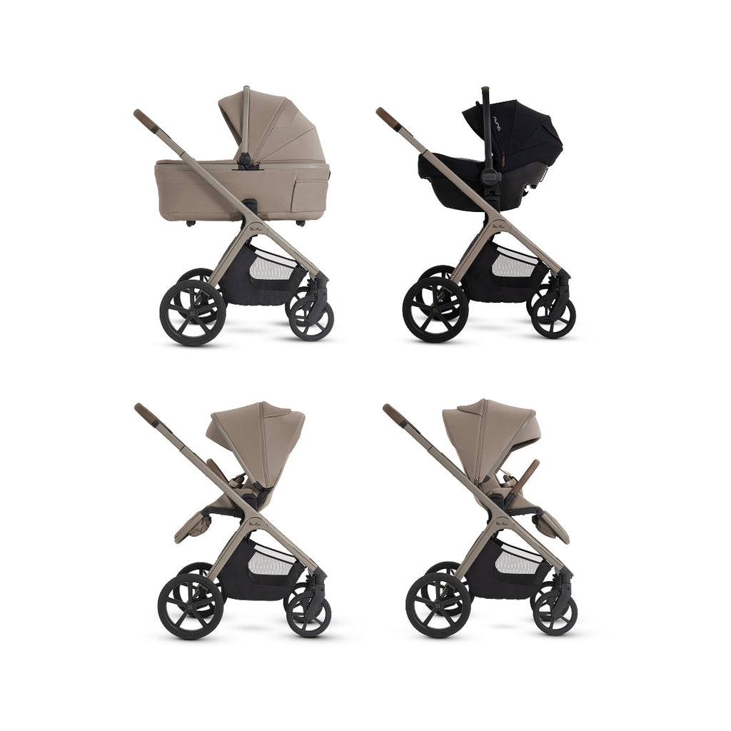 Cove 2 Full-Size All-Terrain Stroller + Folding Bassinet Bundle