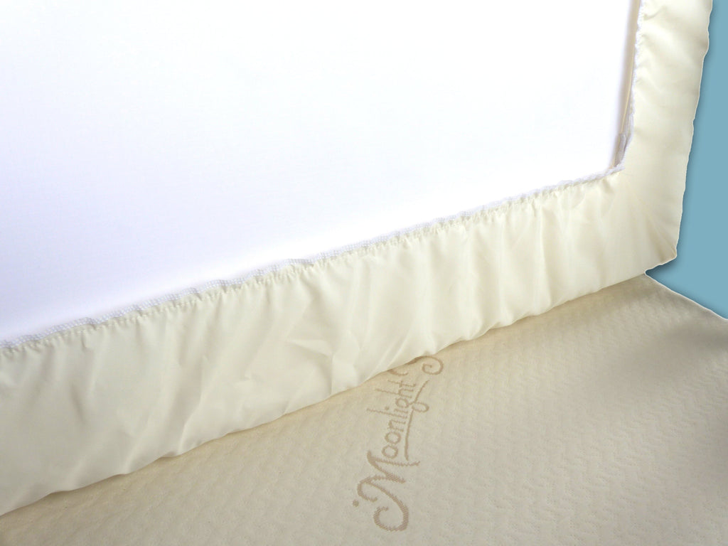 Premium Cotton Mini Crib Mattress Cover - Waterproof