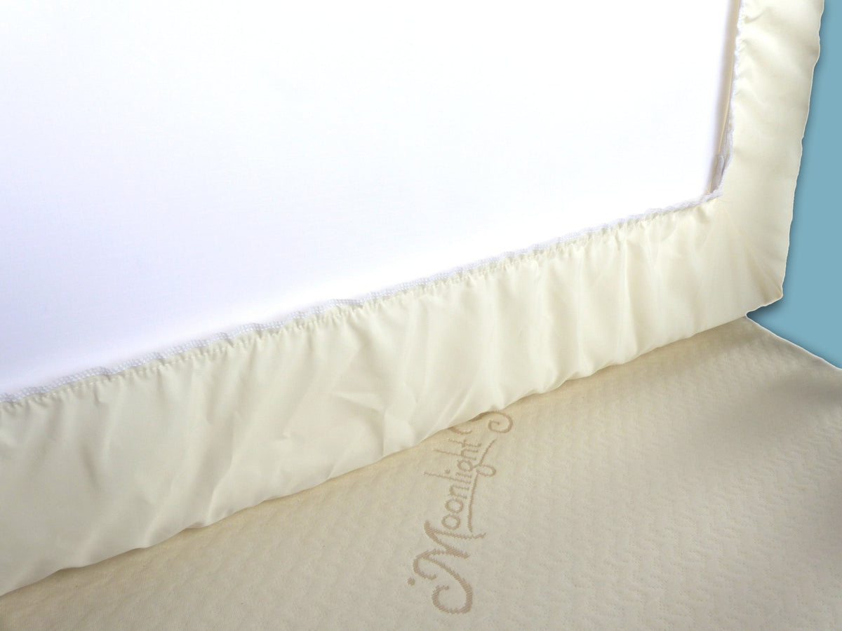 Premium Cotton Mini Crib Mattress Cover - Waterproof