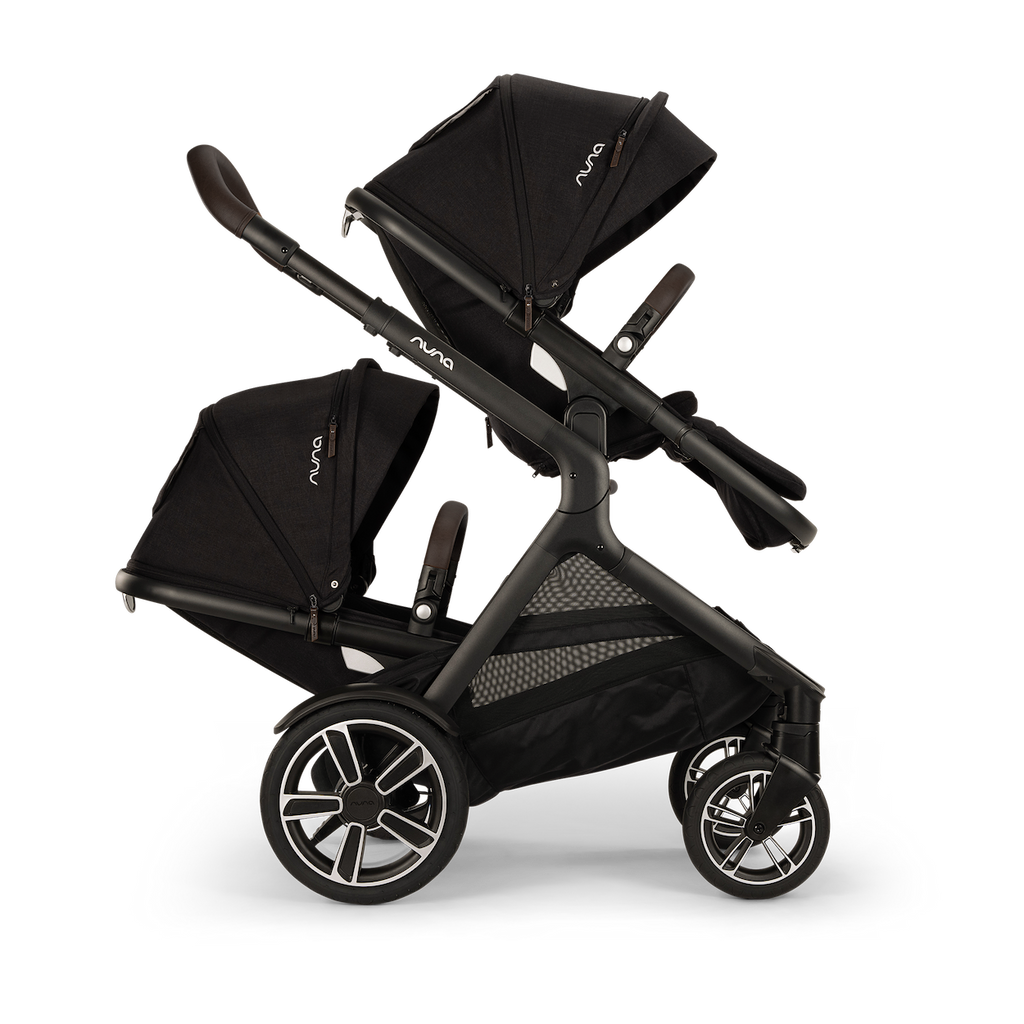 DEMI Next Double Stroller + Rider board