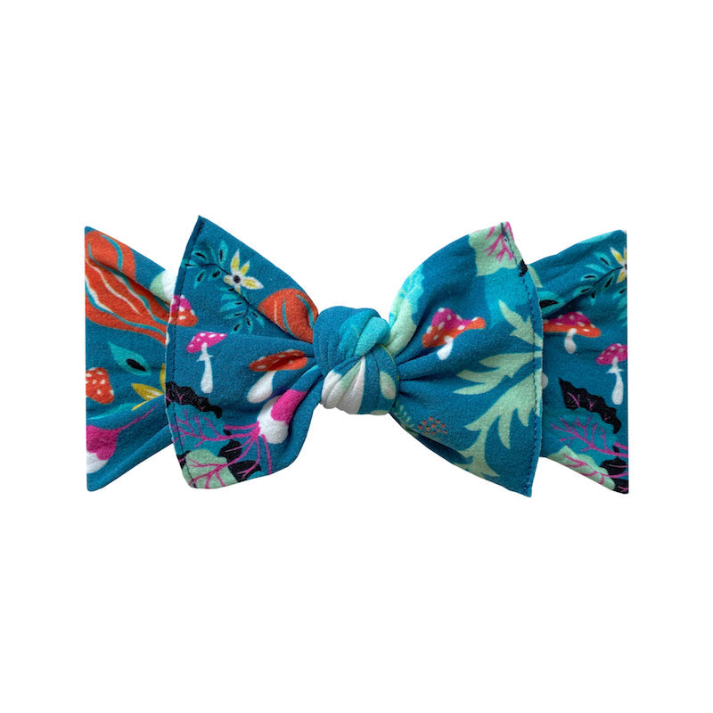 Printed Knot Headband - Cabbage Patch