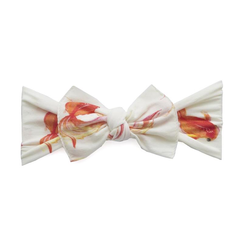 Printed Knot Headband - Goldie