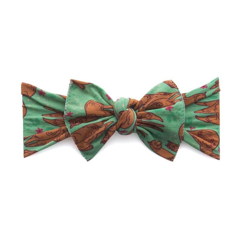 Printed Knot Headband - Llama Mama