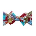 Printed Knot Headband - Speckled Leaf