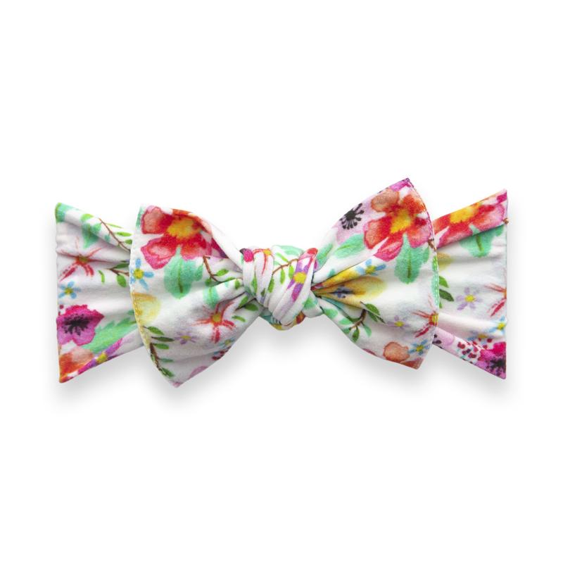 Printed Knot Headband Tropical Watercolor