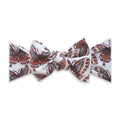Printed Knot Headband - Vintage Butterfly