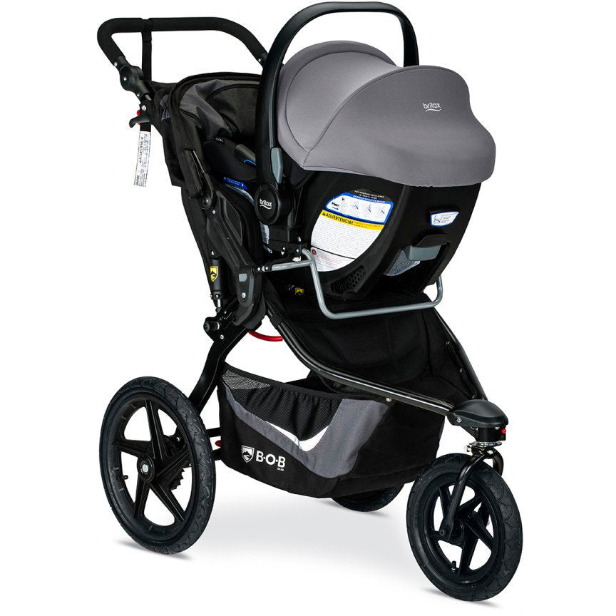 Single Jogging Stroller Adapter for Select Britax Infant Car Seats with ClickTight