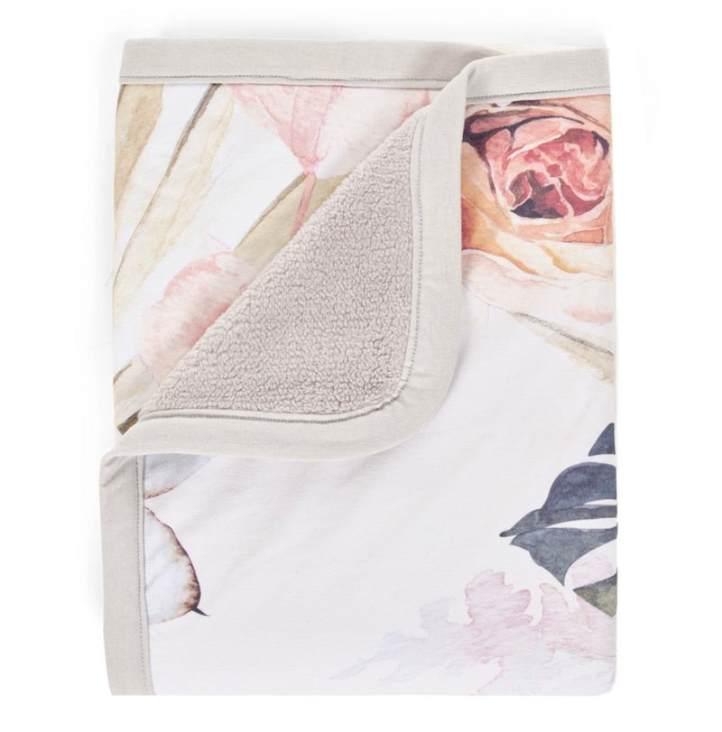 Vintage Bloom Cuddle Blanket