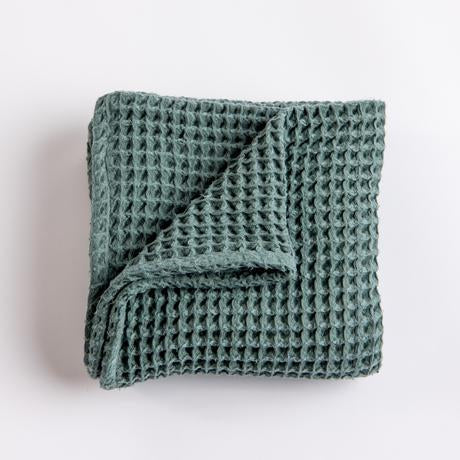 Honeycomb Blanket - Balsam Green