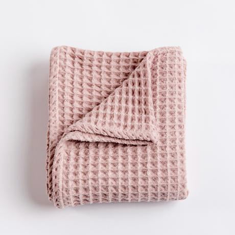 Honeycomb Blanket - Blush