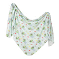 Oscar The Grouch Knit Swaddle Blanket