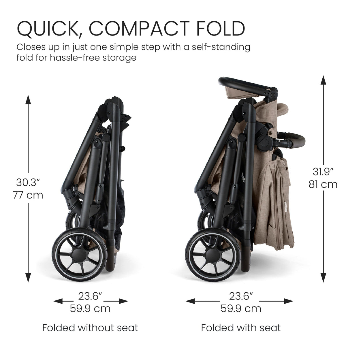 Prism Full-Size Travel System with Willow S Infant Car Seat + Alpine Base