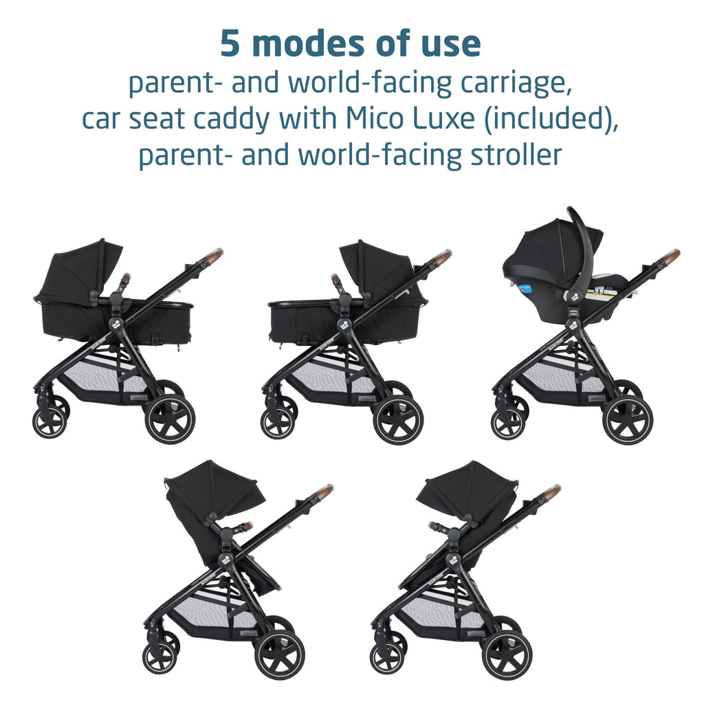 Zelia² Luxe 5-in-1 Modular Travel System