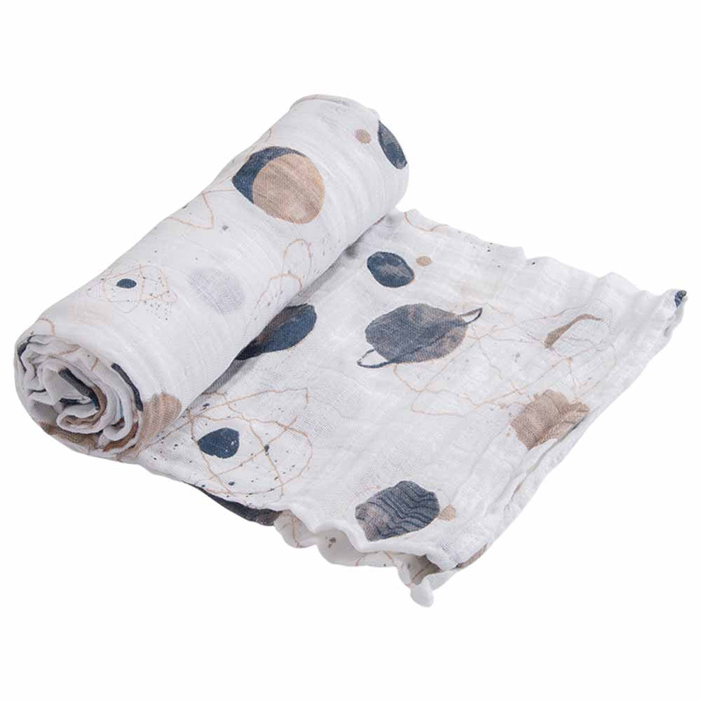 Cotton Muslin Single Swaddle - Planetary