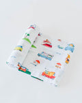 Cotton Muslin Single Swaddle - Food Truck
