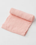 Cotton Muslin Single Swaddle - Rose