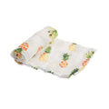 Deluxe Cotton Muslin Single Swaddle - Pineapple