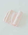 Deluxe Muslin Single Swaddle - Blush