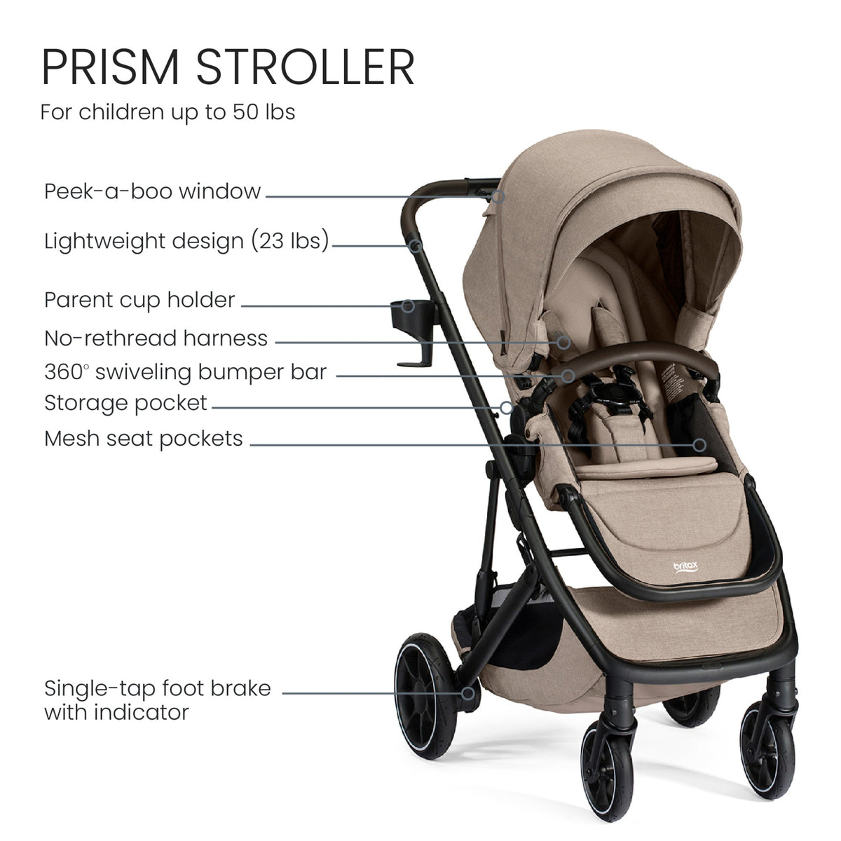 Prism Full-Size Modular Stroller