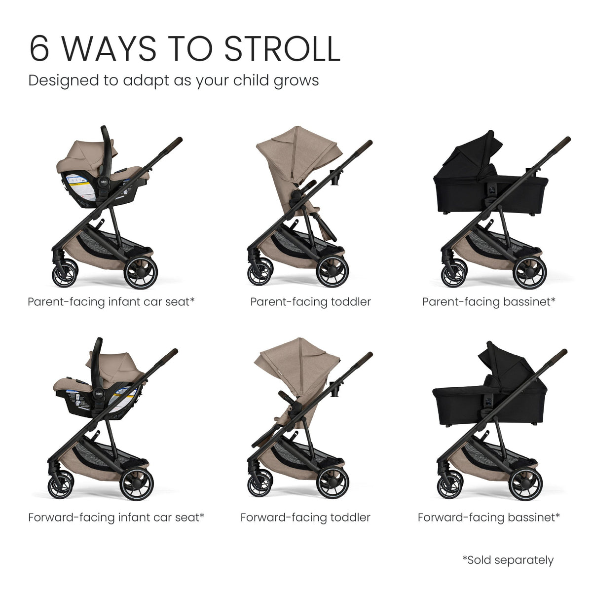 Prism Full-Size Modular Stroller