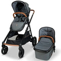 Ventura Single to Double Stroller + Bassinet