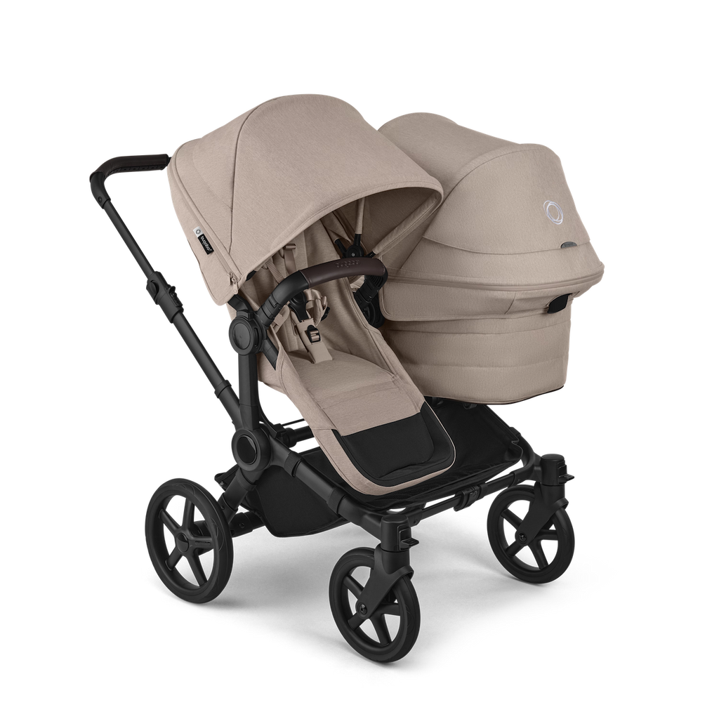 Donkey 6 Double Stroller ( Sibling Seat + Bassinet )