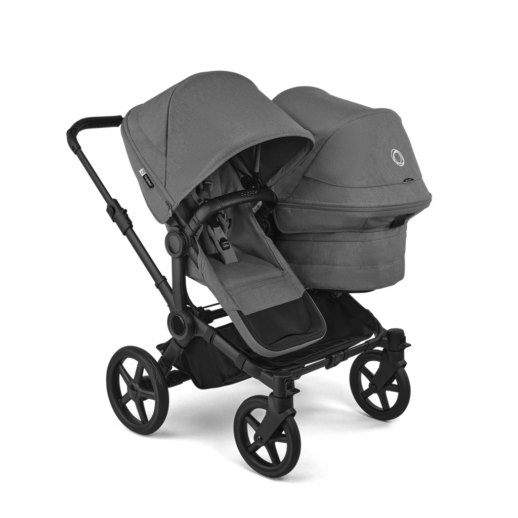 Donkey 6 Double Stroller ( Sibling Seat + Bassinet )