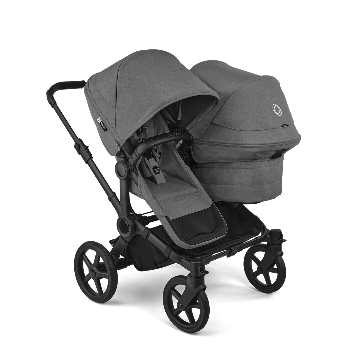 Donkey 6 Double Stroller ( Sibling Seat + Bassinet )