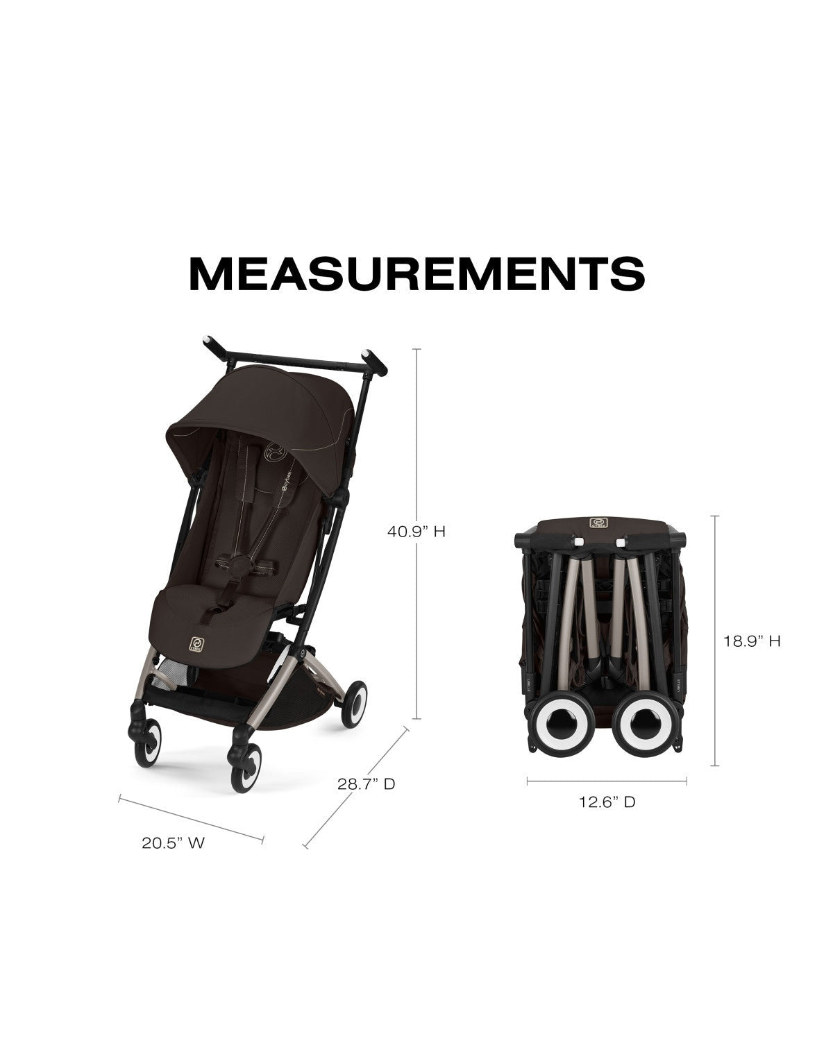 LIBELLE Ultra Lightweight Travel Stroller