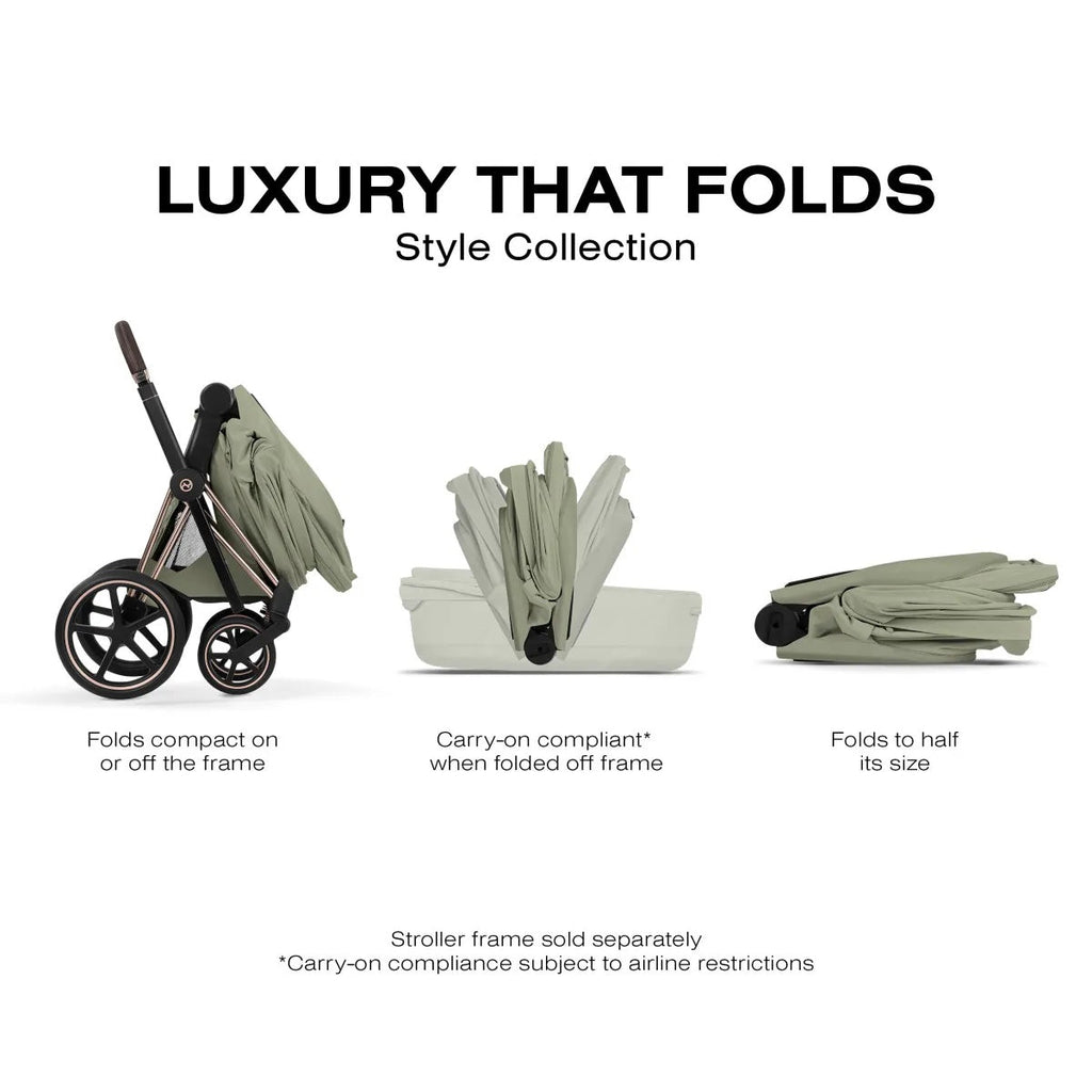 Foldable Lux Carry Cot for PRIAM / e-Priam - Style Collection