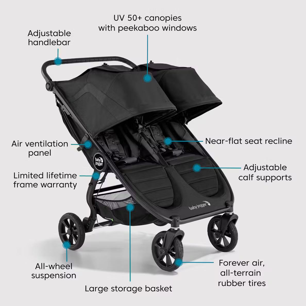 City Mini GT2 Double Stroller