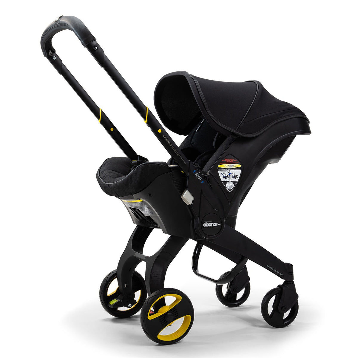 Doona Infant Car Seat + Stroller - Midnight