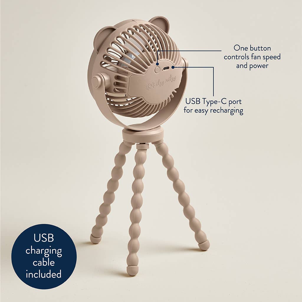 Itzy Breeze 3-Speed Stroller Fan
