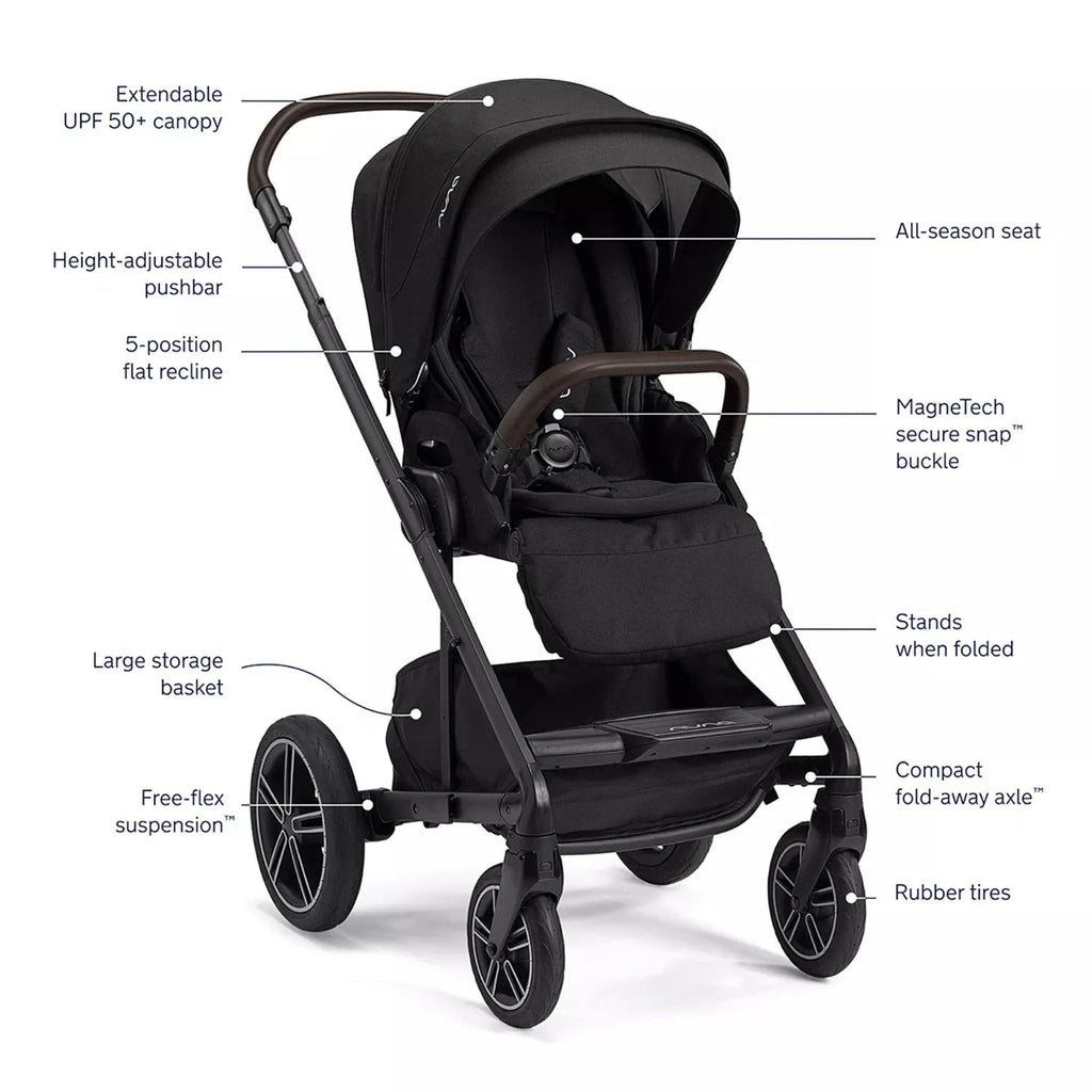 Mixx Next Stroller w/ Magnetic Buckle
