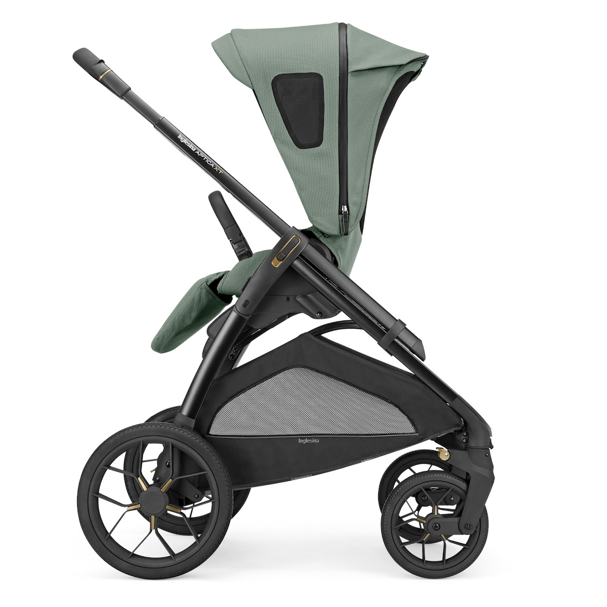 Aptica XT Newborn-Ready All-Terrain Stroller Bundle with Bassinet & Stand