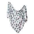 Knit Swaddle Blanket - Urban