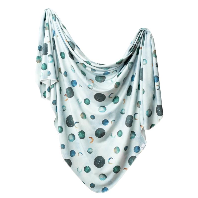Lunar Knit Swaddle Blanket