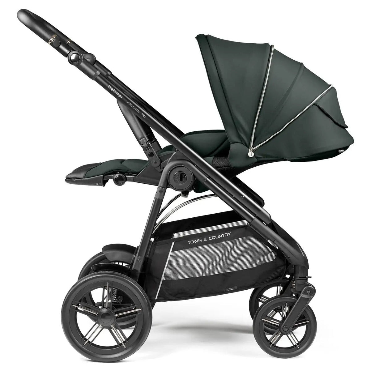Veloce TC Stroller + Culla Flex Bassinet w/ Stand