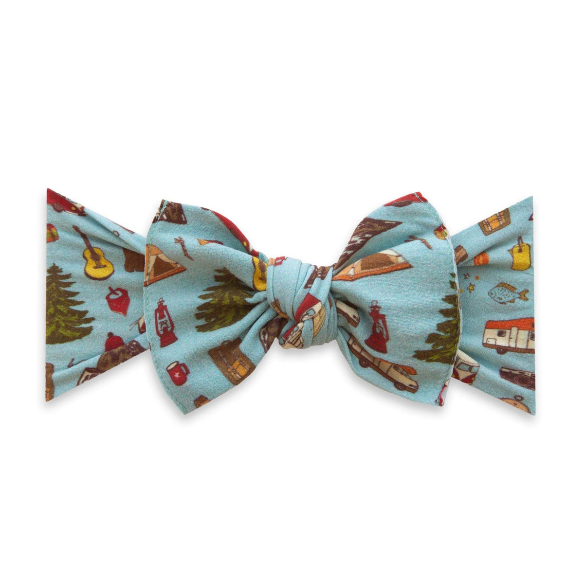 Printed Knot Headband Goin' Campin